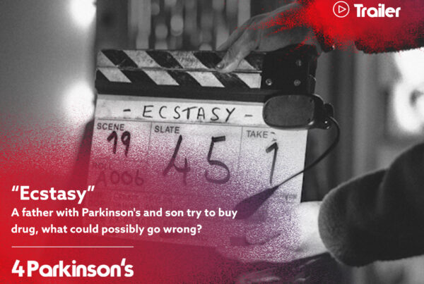 An image of the clapper of the movie Ecstasy, on Parky for Parkinson's blog